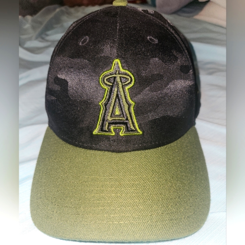 Anaheim Angels camo hat